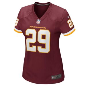 Women's Washington Football Team Kendall Fuller Nike Burgundy Team Game Jersey