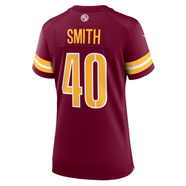 Women's Washington Commanders Kendall Smith Nike Burgundy Team Game Jersey