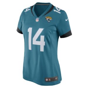 Women's Jacksonville Jaguars Kendric Pryor Nike Teal Game Player Jersey