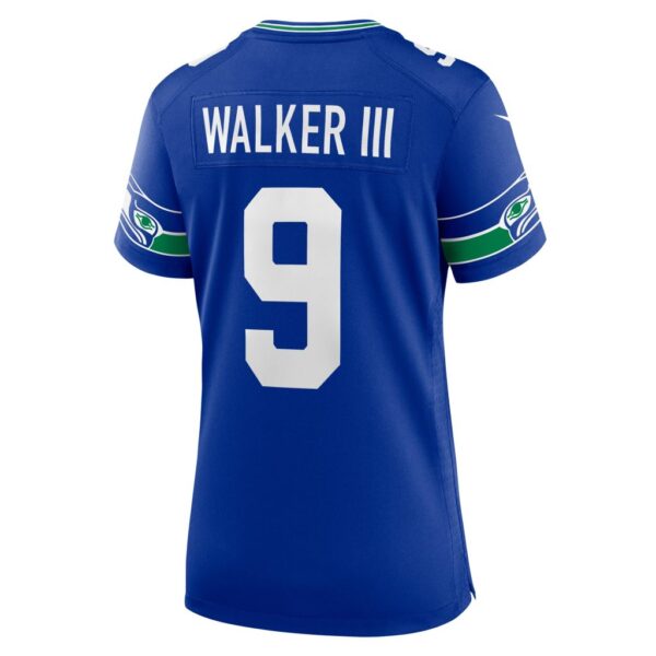 Kenneth Walker III Seattle Seahawks Nike Women's Player Jersey - Royal