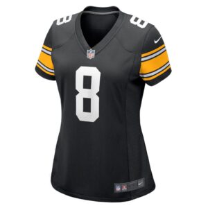 Women's Pittsburgh Steelers Kenny Pickett Nike Black Alternate Game Jersey