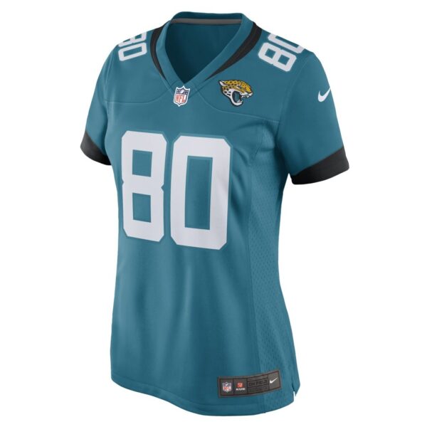 Women's Jacksonville Jaguars Kevin Austin Jr. Nike Teal Game Player Jersey