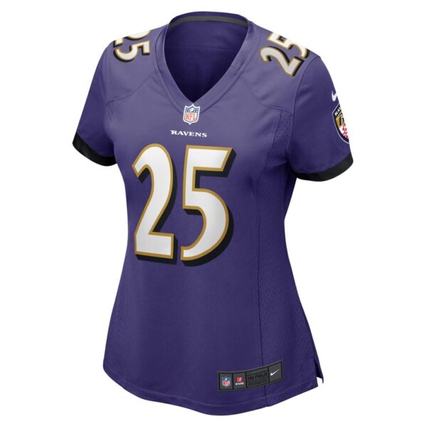 Women's Baltimore Ravens Kevon Seymour Nike Purple Game Player Jersey