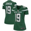 Women's New York Jets Keyshawn Johnson Nike Gotham Green Game Retired Player Jersey