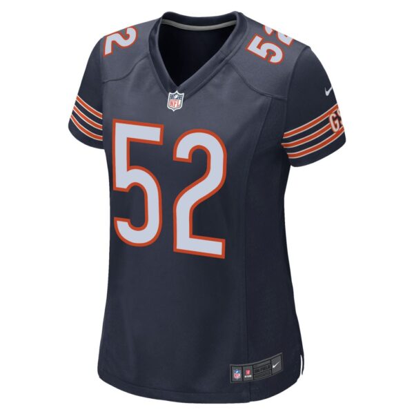 Women's Nike Khalil Mack Navy Chicago Bears Game Player Jersey