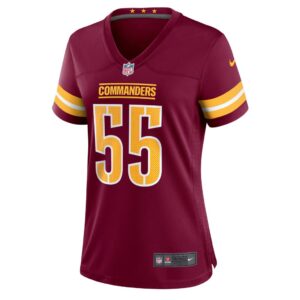 Women's Washington Commanders K.J. Henry Nike Burgundy Team Game Jersey