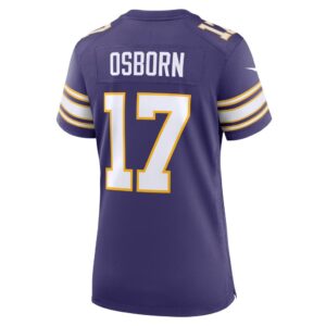 K.J. Osborn Minnesota Vikings Nike Women's Classic Player Game Jersey - Purple