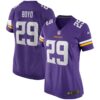 Women's Minnesota Vikings Kris Boyd Nike Purple Game Jersey