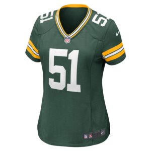 Women's Green Bay Packers Krys Barnes Nike Green Nike Game Player Jersey