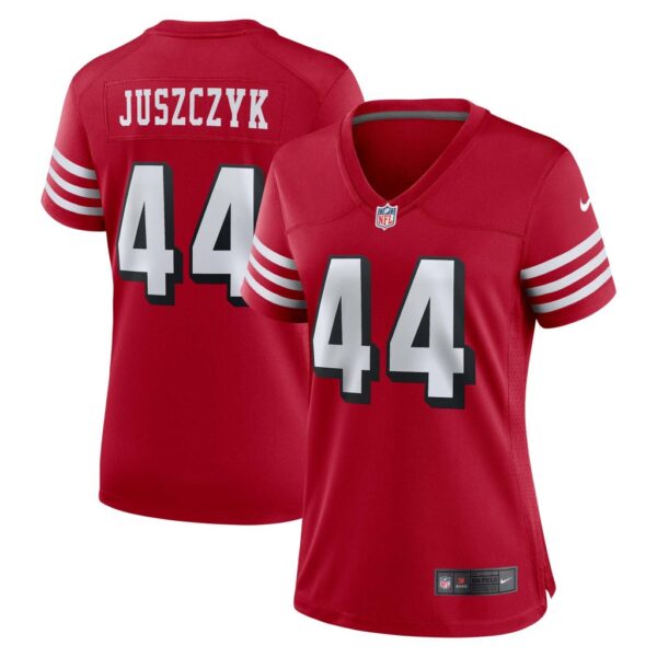 Women's San Francisco 49ers Kyle Juszczyk Nike Scarlet Alternate Game Jersey