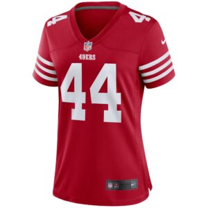 Women's San Francisco 49ers Kyle Juszczyk Nike Scarlet Player Game Jersey