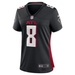 Women's Atlanta Falcons Kyle Pitts Nike Black 2021 NFL Draft First Round Pick Player Game Jersey