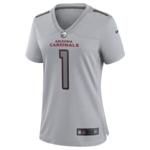 Women's Arizona Cardinals Kyler Murray Nike Gray Atmosphere Fashion Game Jersey