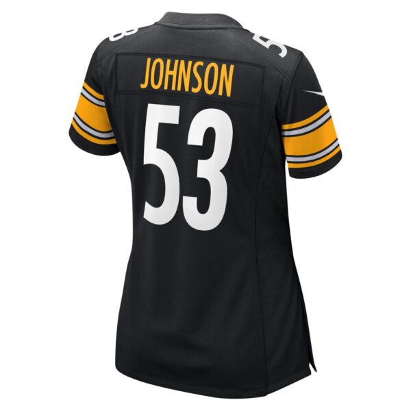 Kyron Johnson Pittsburgh Steelers Nike Women's Game Jersey - Black