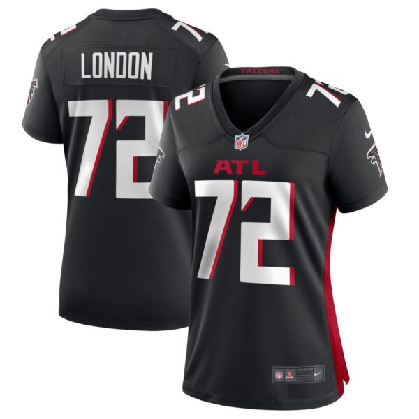 LaCale London Atlanta Falcons Nike Women's Game Jersey - Black