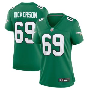 Landon Dickerson Philadelphia Eagles Nike Women's Alternate Game Jersey - Kelly Green