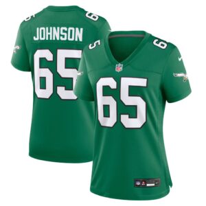 Lane Johnson Philadelphia Eagles Nike Women's Alternate Game Jersey - Kelly Green