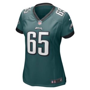 Women's Philadelphia Eagles Lane Johnson Nike Midnight Green Game Jersey