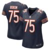 Women's Chicago Bears Larry Borom Nike Navy Game Jersey