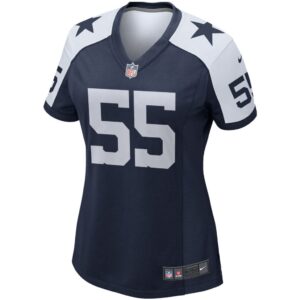 Women's Dallas Cowboys Leighton Vander Esch Nike Navy Alternate Game Team Jersey