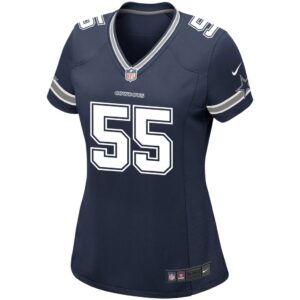 Women's Dallas Cowboys Leighton Vander Esch Nike Navy Game Player Jersey