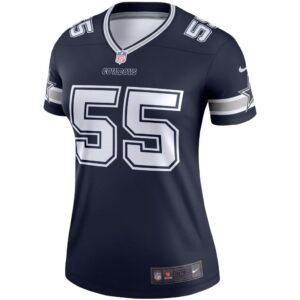 Women's Nike Leighton Vander Esch Navy Dallas Cowboys Legend Player Jersey