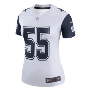 Women's Nike Leighton Vander Esch White Dallas Cowboys Color Rush Legend Player Jersey