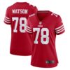 Women's San Francisco 49ers Leroy Watson Nike Scarlet Home Game Player Jersey