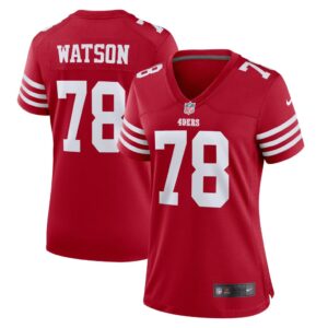 Women's San Francisco 49ers Leroy Watson Nike Scarlet Home Game Player Jersey