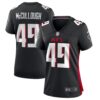 Liam McCullough Atlanta Falcons Nike Women's Team Game Jersey - Black