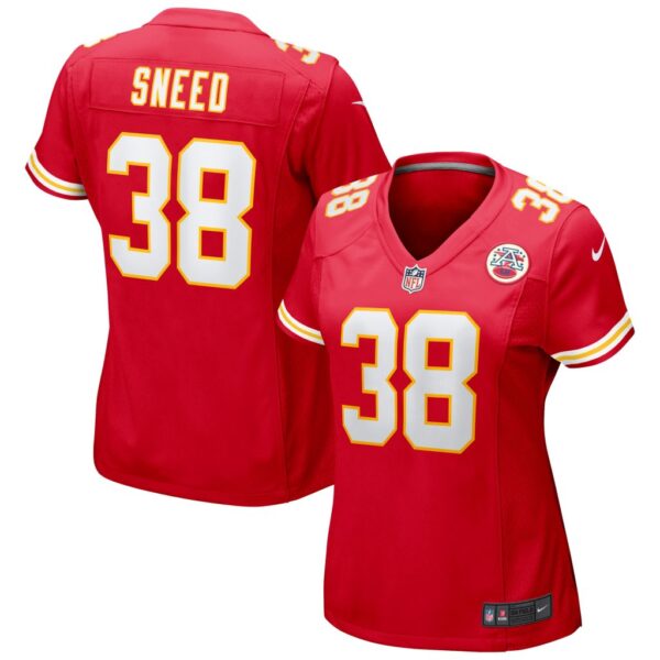 Women's Kansas City Chiefs L'Jarius Sneed Nike Red Game Jersey