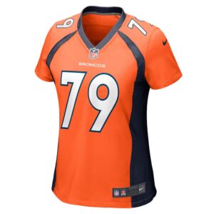 Women's Denver Broncos Lloyd Cushenberry III Nike Orange Game Player Jersey