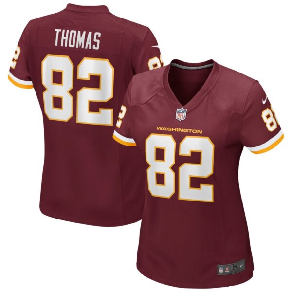 Women's Washington Football Team Logan Thomas Nike Burgundy Game Player Jersey