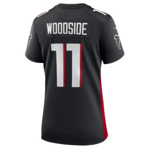 Logan Woodside Atlanta Falcons Nike Women's Team Game Jersey - Black