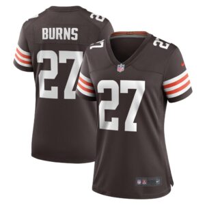 Lorenzo Burns Cleveland Browns Nike Women's Team Game Jersey - Brown