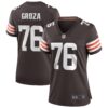 Women's Cleveland Browns Lou Groza Nike Brown Game Retired Player Jersey