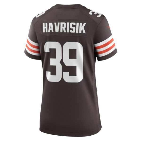 Lucas Havrisik Cleveland Browns Nike Women's Team Game Jersey - Brown