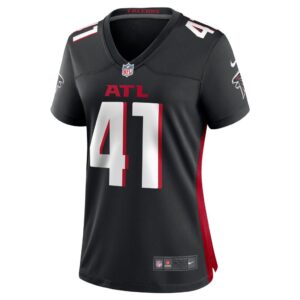 Lukas Denis Atlanta Falcons Nike Women's Game Jersey - Black