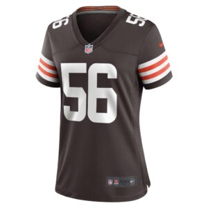 Luke Wypler Cleveland Browns Nike Women's Team Game Jersey - Brown