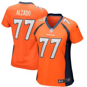 Women's Denver Broncos Lyle Alzado Nike Orange Game Retired Player Jersey