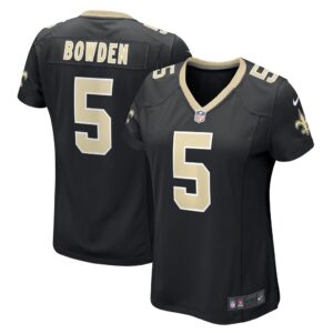 Lynn Bowden Jr. New Orleans Saints Nike Women's Team Game Jersey - Black