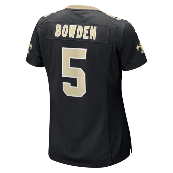 Lynn Bowden Jr. New Orleans Saints Nike Women's Team Game Jersey - Black