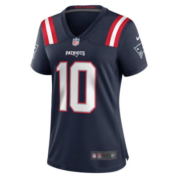 Women's New England Patriots Mac Jones Nike Navy Player Game Jersey