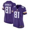 Malik Knowles Minnesota Vikings Nike Women's Team Game Jersey - Purple