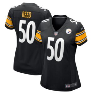 Women's Pittsburgh Steelers Malik Reed Nike Black Game Player Jersey