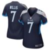 Women's Tennessee Titans Malik Willis Nike Navy Player Game Jersey