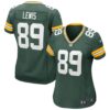 Women's Green Bay Packers Marcedes Lewis Nike Green Game Jersey