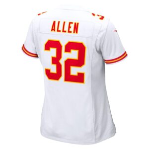 Women's Kansas City Chiefs Marcus Allen Nike White Retired Game Jersey