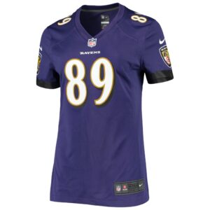 Women's Baltimore Ravens Mark Andrews Nike Purple Game Player Jersey