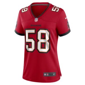 Markees Watts Tampa Bay Buccaneers Nike Women's Game Jersey - Red